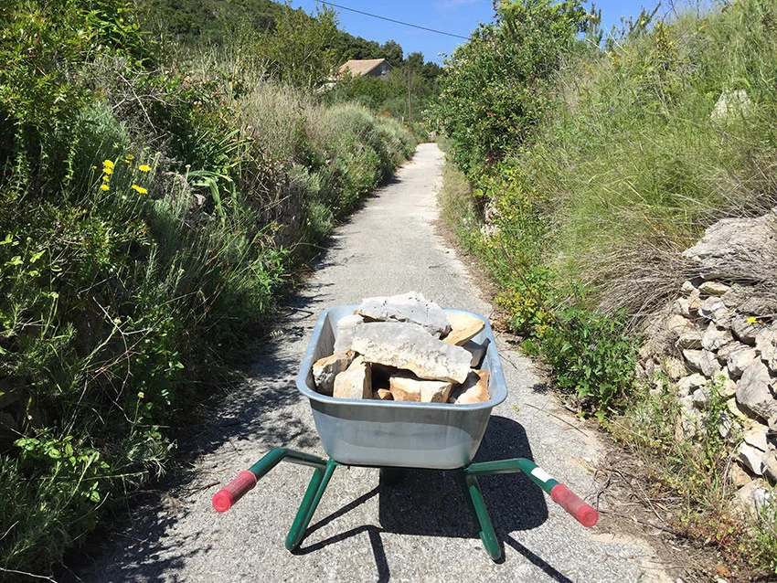 Bisevo Island Artist Residency Stone Garden